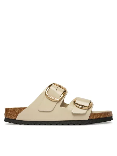 Klapki Birkenstock beżowe