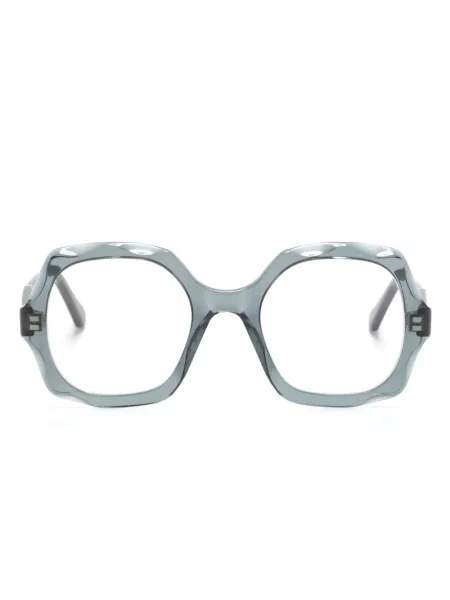 Ochelari de soare Chloé Eyewear cu imprimeu geometric negru