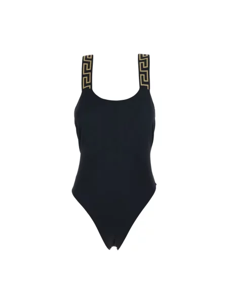 Stroj jednoczęściowy Versace czarny