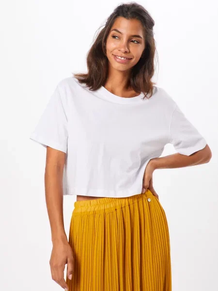 Tricou Urban Classics scurt alb