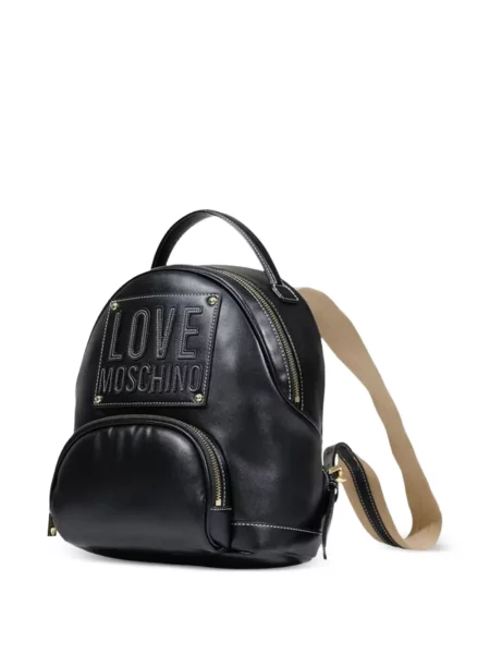Hátizsák Love Moschino autogrammal fekete