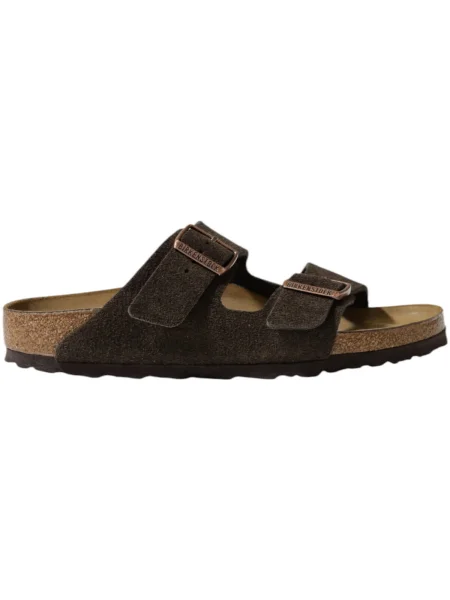 Birkenstock papucs velúrból Arizona női barna