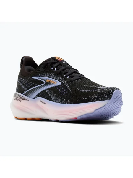 Маратонки Brooks Glycerin GTS 22 black/blue heron/orange черно