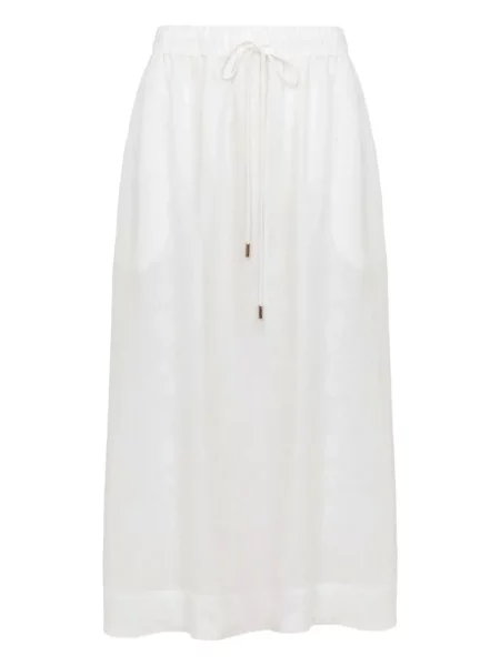 Spódnica midi Lenny Niemeyer ze sznurkiem biała