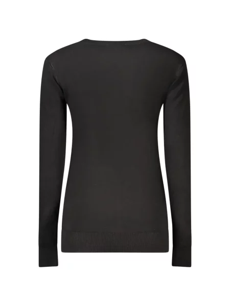 Pulover Guess cu autograf negru