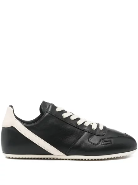 Sneakerși Rick Owens din piele negru