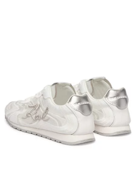 Sneakersy KARL LAGERFELD biela