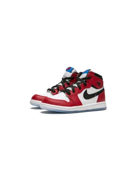Sneakersy dziecięce Jordan 1 Retro czerwone