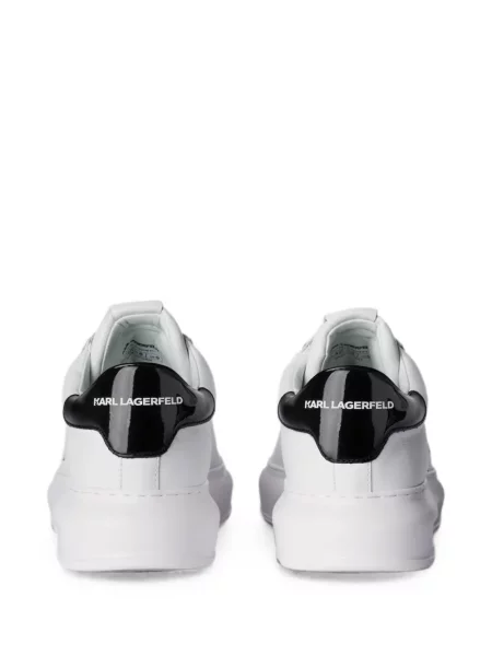 Sneakerși Karl Lagerfeld cu imagine alb