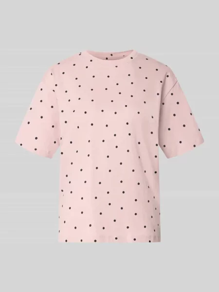 T-shirt o kroju regular fit z okrągłym dekoltem Jake*s Casual różowa