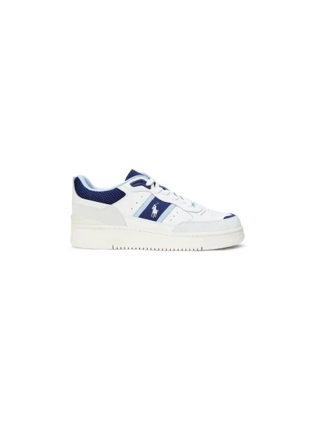 Sneakersy Polo Ralph Lauren skórzane beżowe
