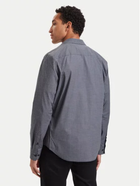 Calvin Klein Srajca Gingham Mornarsko modra