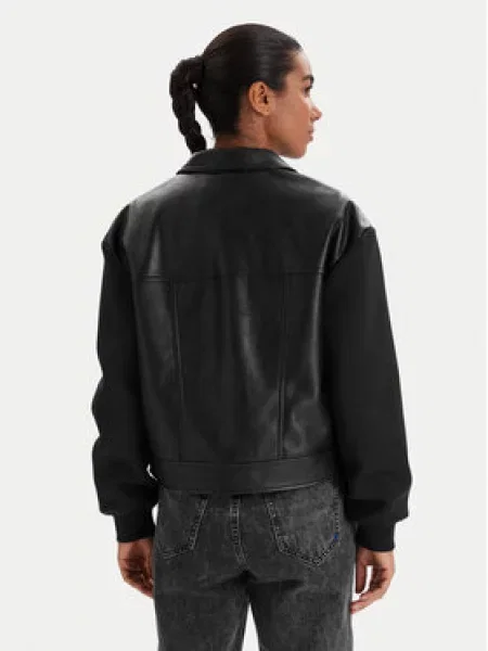 KARL LAGERFELD JEANS Prijelazna jakna crna
