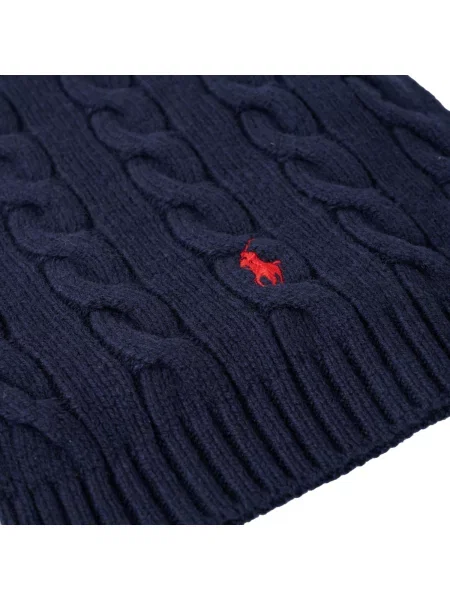 Šál Polo Ralph Lauren modrá