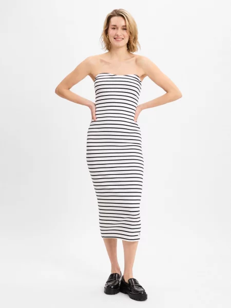 Calvin Klein Jeans sukienka na co dzień Kobiety w S biały