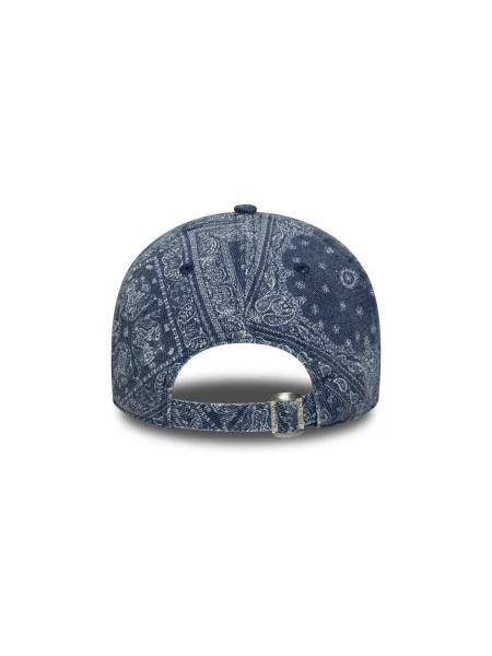 Șapcă New Era cu model paisley albastru