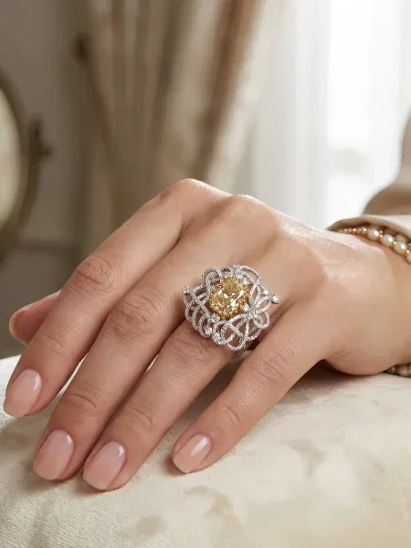Inel Hyt Jewelry cu model floral