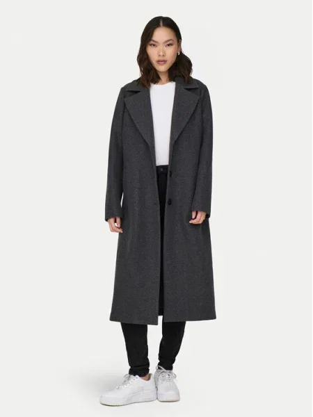 ONLY Преходно палто Emma сив