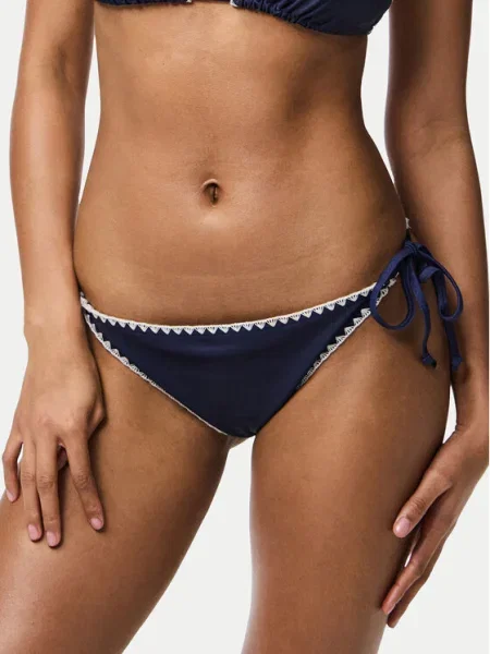 Pieces Bikini partea de jos Luva Bleumarin