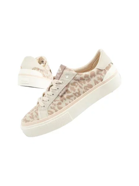 Leopárdmintás sneaker Lee Cooper barna