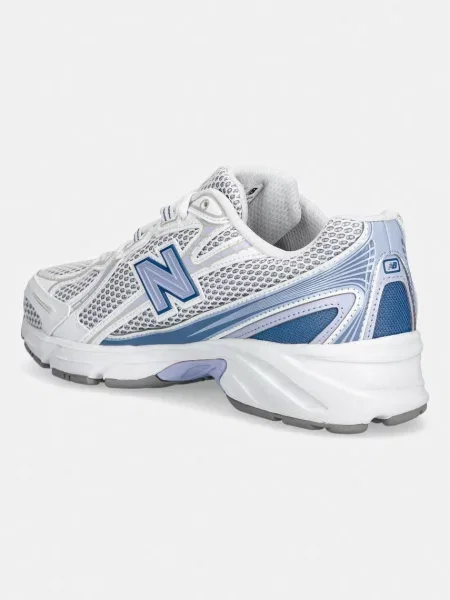 Buty do biegania New Balance skórzane do biegania niebieskie
