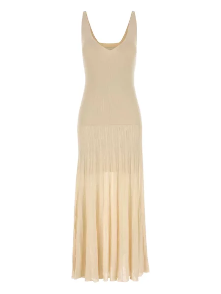 Sukienka midi Isabel Marant z dekoltem w serek do kolan garniturowa