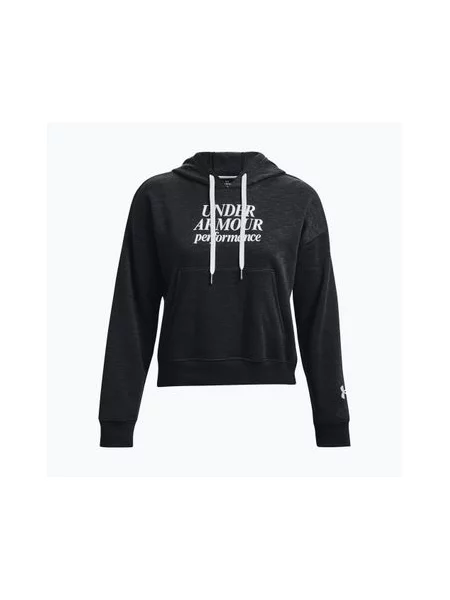 Кофта з капюшоном Under Armour Essential Script чорна