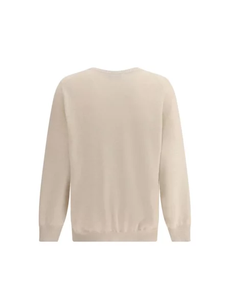 Bluza Brunello Cucinelli z nadrukiem beżowa