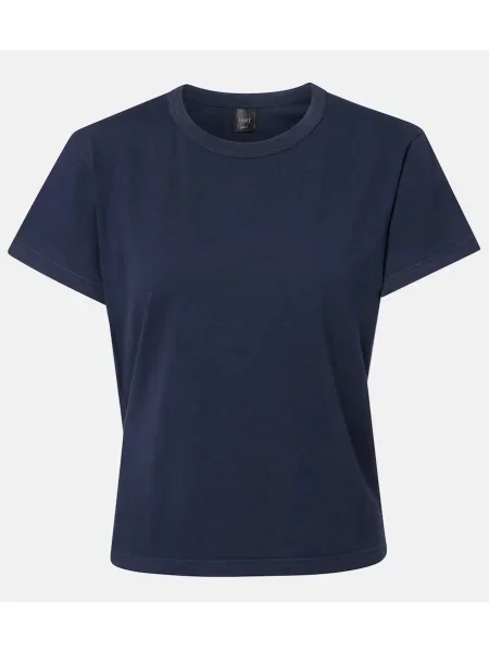 Tricou Leset din jerseu albastru