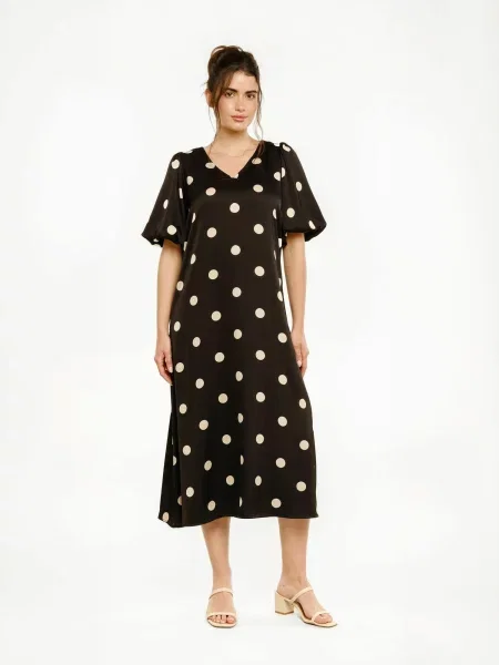 Liberte Essentiel Rochie DOTTI negru