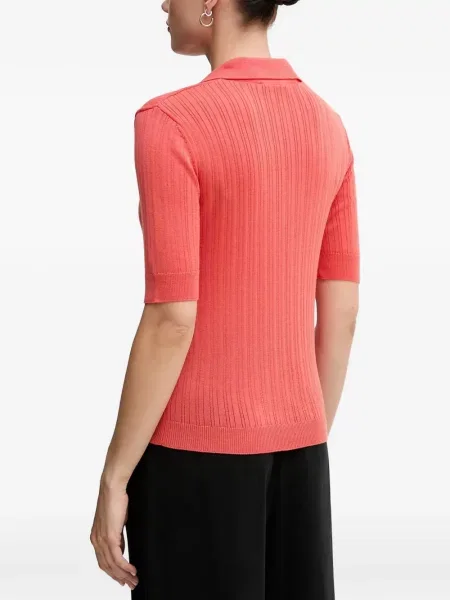 Gulerat top Benetton portocaliu