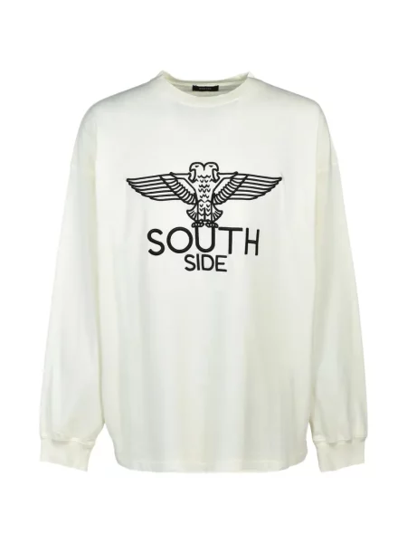 Lung tricou Breath alb