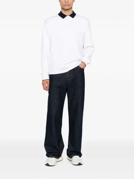 Hanorac Paul & Shark cu broderie alb