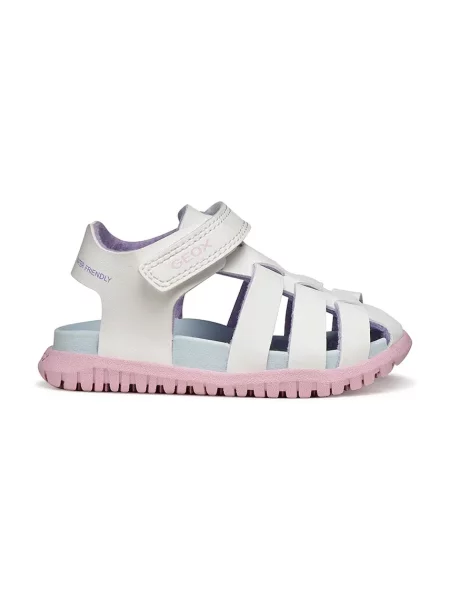Geox sandály SANDAL FUSBETTO bílé