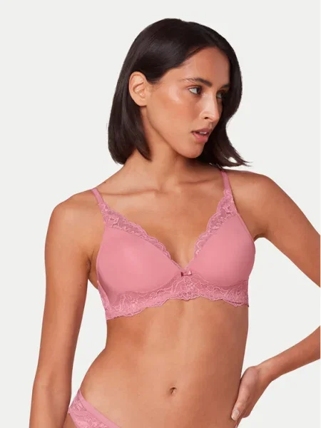 Triumph Sutien fără armătură Amourette Charm roz