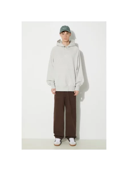 Bluza z kapturem Vans z kapturem szara