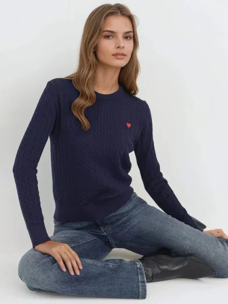 Hiccup Pulóver Pullover tengerészkék