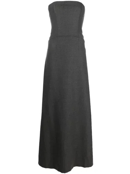 Rochie maxi Alberta Ferretti de flanelă
