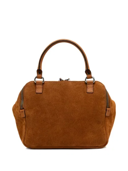 Geanta de piele Gianni Chiarini din piele maro