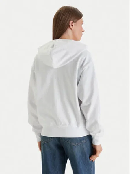 Calvin Klein Jeans Pulóver Archive Logo fehér