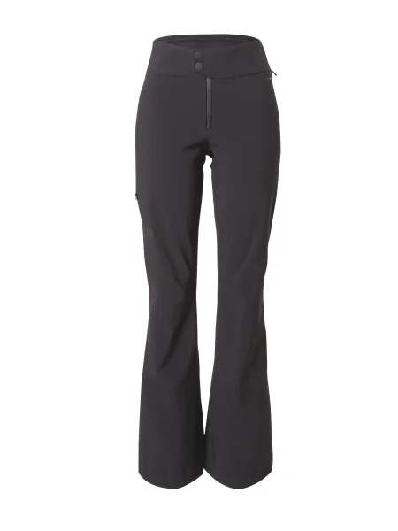 THE NORTH FACE Pantaloni sport SNOGA gri metalic negru