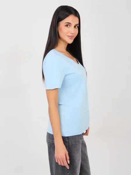 Koszulka Rue Paris z krótkim rękawem szara