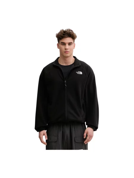 Bluza polarowa The North Face polarowa czarna