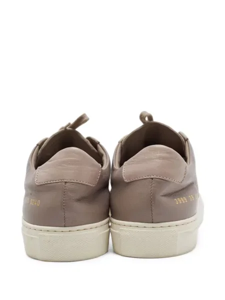 Sneakerși Common Projects din piele gri