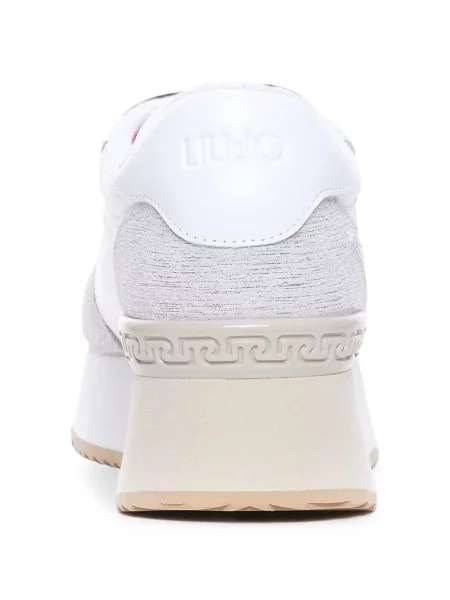 Sneakerși Liu Jo cu platformă alb
