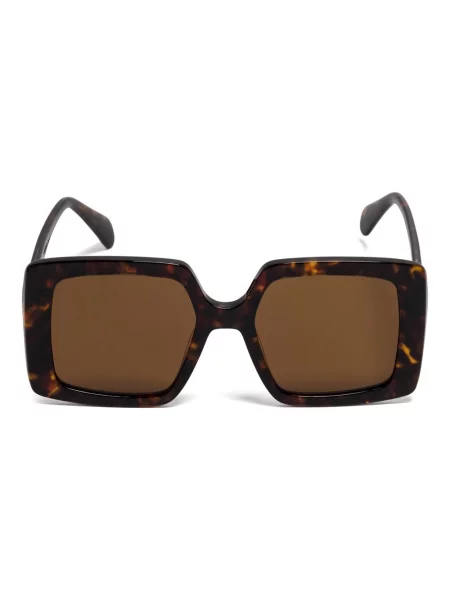 Okulary przeciwsłoneczne Nine West brązowe