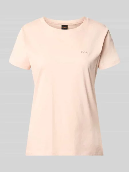 Męski t-shirt o kroju regular fit z czystej bawełny model ESOGO' Boss Orange