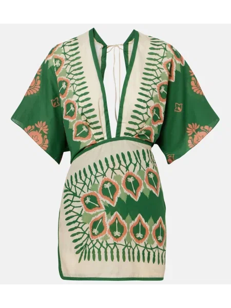 Rochie Johanna Ortiz cu imagine verde
