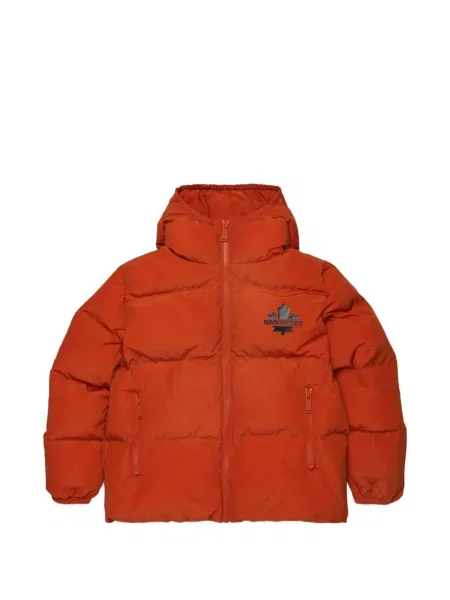 Dětska bunda Dsquared2 oranžová