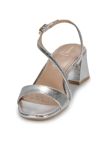 Pantofi Geox argintiu